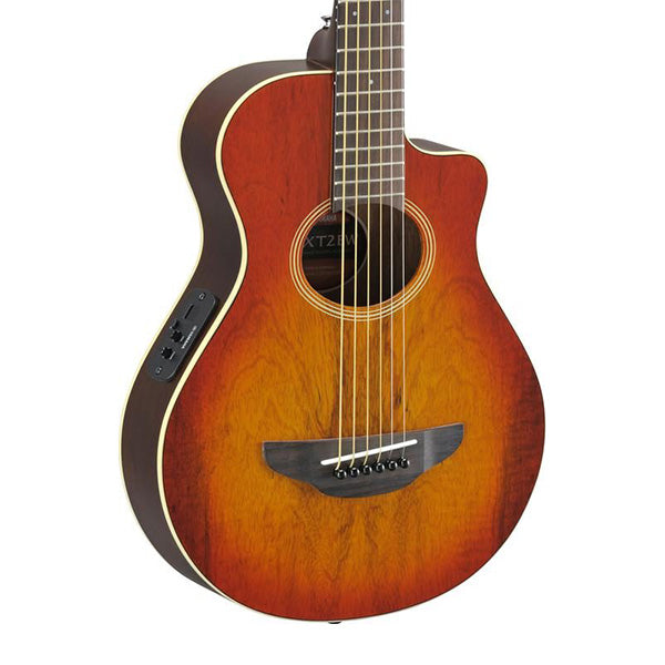 Yamaha APXT2EW 34" 3/4 Travel Mango Wood Top Acoustic Electric Guitar Light Amber Burst (APXT2 EW)