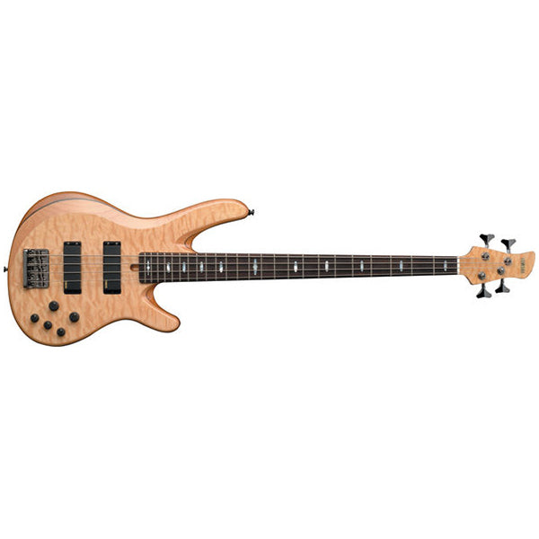 Yamaha TRB1004J 4 String Alder Hum Canceling Type Alnico V Pickup Electric Bass Guitar Natural (TRB 1004J)