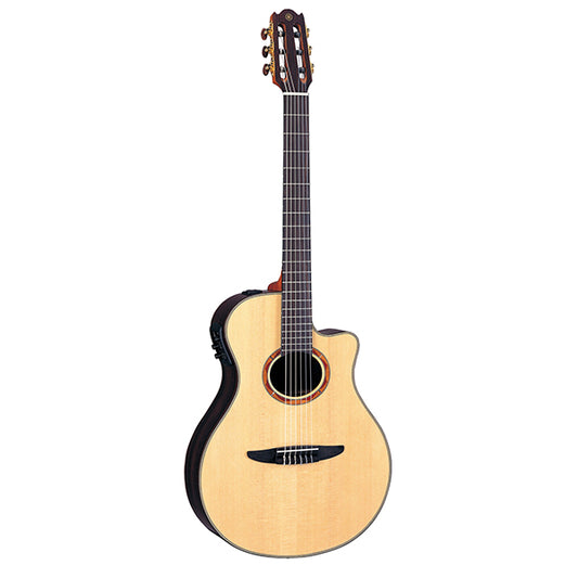 Yamaha NTX1200R 40'' APX Solid Stika Spruce Acoustic Electric Guitar with Case (NTX 1200R)