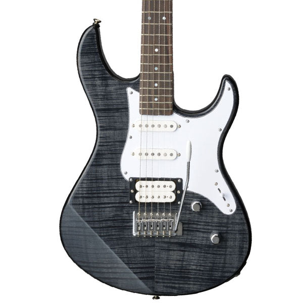 Yamaha PAC212VFM Alder Maple Humbucker Single Coil HSS Electric Guitar Black (PAC 212VFM)