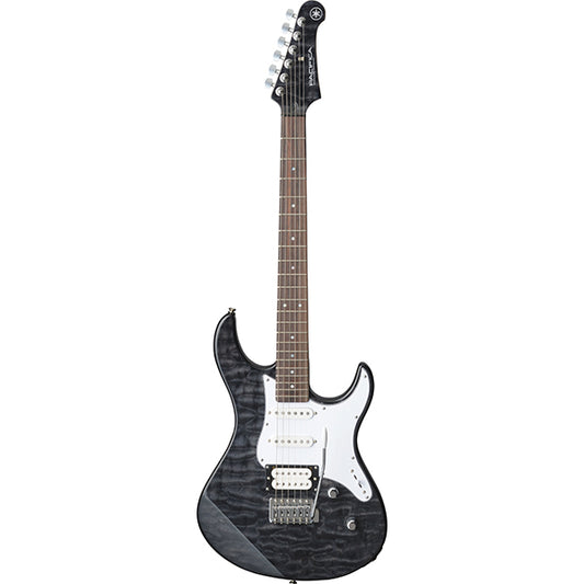 Yamaha PAC212VQM Alder Maple Humbucker Single Coil HSS Electric Guitar Black (PAC 212VQM)