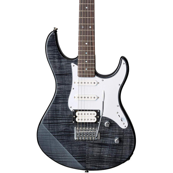 Yamaha PAC212VQM Alder Maple Humbucker Single Coil HSS Electric Guitar Black (PAC 212VQM)