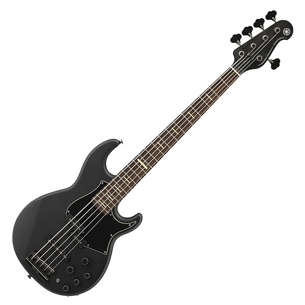 Yamaha BB735A 5 String Alder SS Pickup Electric Bass Guitar Matte - Black (BB 735A)