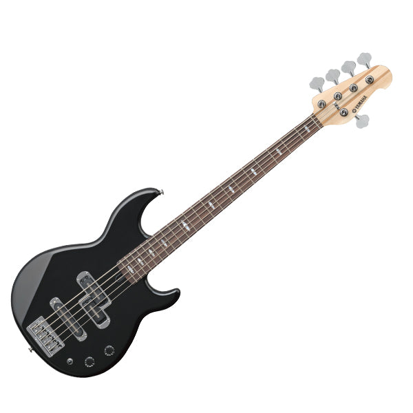 Yamaha BB1025 5 String Alder 3P SS Pickup Electric Bass Guitar Black (BB 1025)
