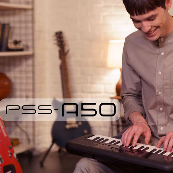 Yamaha PSS-A50 37 Key Mini Keyboard Electronic Music Piano With Headphone (PSSA50 PSS A50)