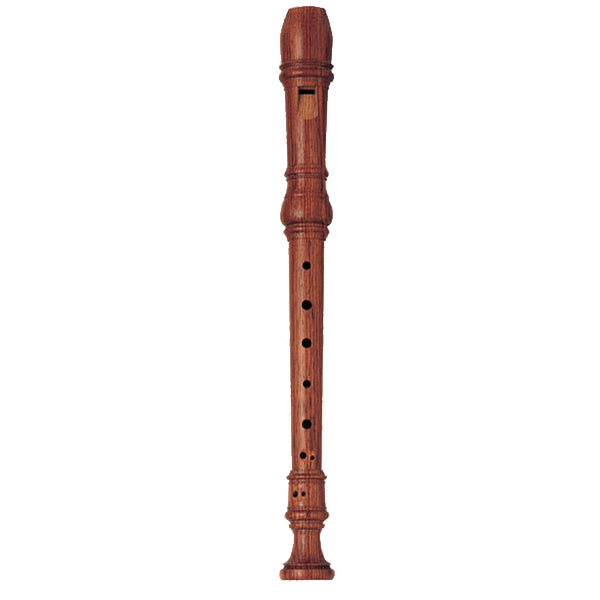 Yamaha-YRS-64 C Key Soprano Rosewood Recorder With Baroque Fingering (YRS64 YRS 64)