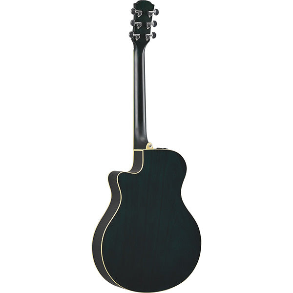 Yamaha APX600 40" Thin Line Spruce Top Acoustic Electric Guitar With Pickup - Blue Burst (APX 600)