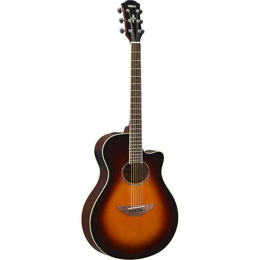 Yamaha APX600 40" Thin Line Spruce Top Acoustic Electric Guitar With Pickup - Violin Sunburst (APX 600)