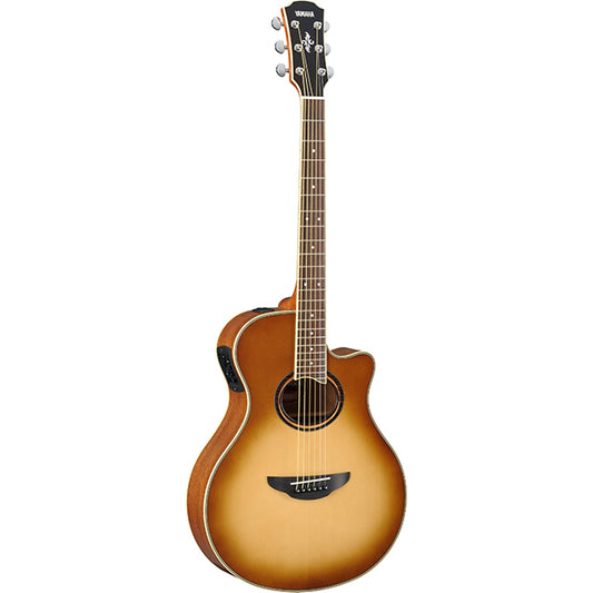 Yamaha APX700II 41" Solid Spruce Top Acoustic Electric Guitar With Pickup Sand Burst (APX700)