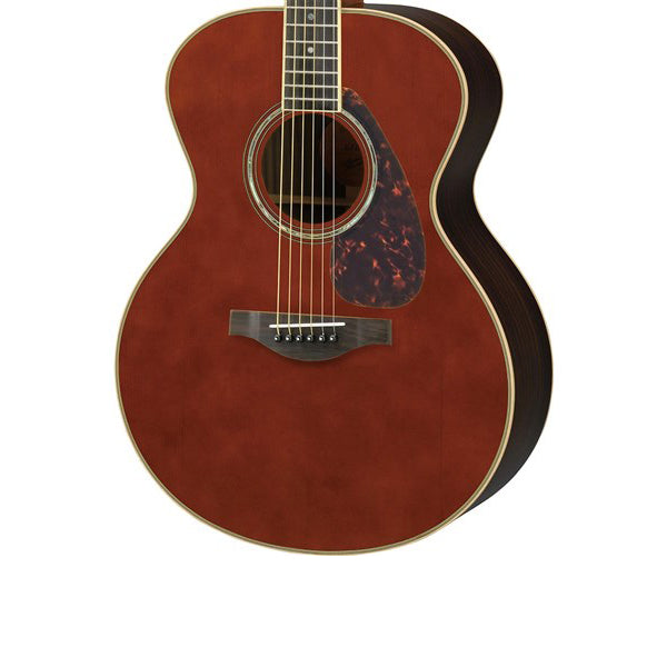 Yamaha LS6 ARE 41" Concert Solid Spruce Acoustic Electric Guitar With Pickup Dark Tinted (LS 6)