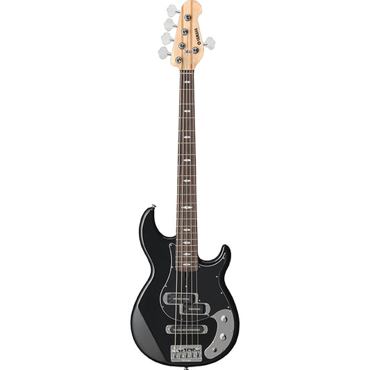Yamaha BB1025X 5 String Alder 3P SS Pickup Electric Bass Guitar - Black (BB 1025X)