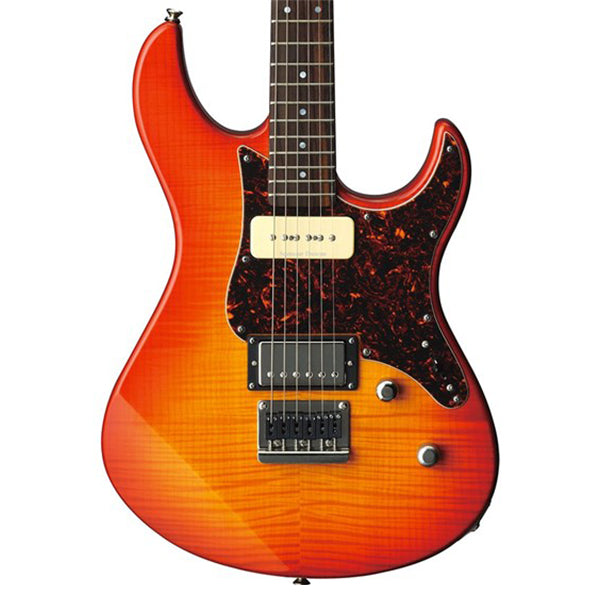 Yamaha PAC611HFM Alder Maple Duncan Electric Guitar Light Amber Burst (PAC611 PAC 611HFM)