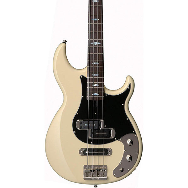 Yamaha BB2024X 4 String Alder 3P Alnico V Electric Bass Guitar - Vintage White (BB 2024X)
