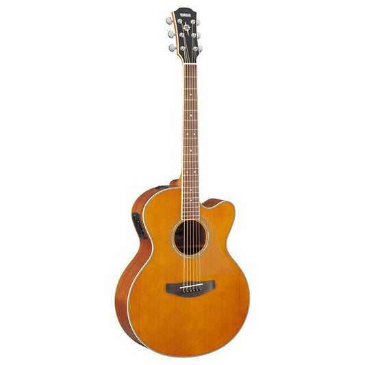 Yamaha CPX700II 41" Medium Jumbo Solid Spruce Top Acoustic Electric Guitar With Pickup Tinted (CPX700)