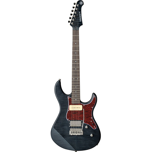 Yamaha PAC611VFM Alder Maple Humbucker Electric Guitar Black (PAC611 PAC611VFM)