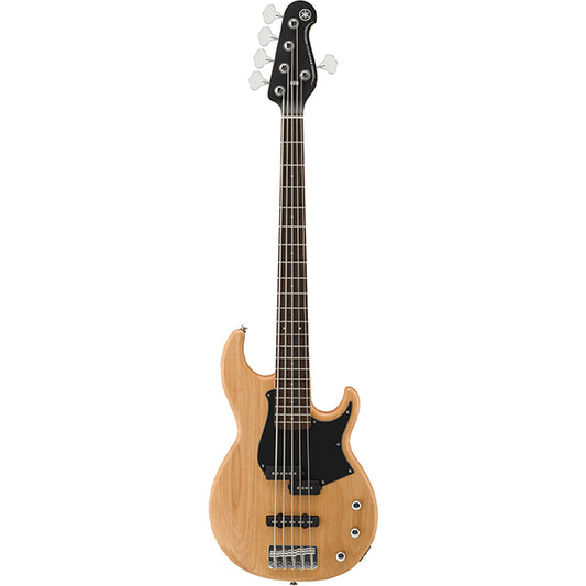 Yamaha BB235 5 String Alder SS Pickup Electric Bass Guitar Yellow Natural Satin (BB 235)