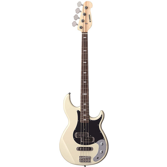 Yamaha BB424X 4 String Alder SS Pickup Electric Bass Guitar - Vintage White (BB 424X)