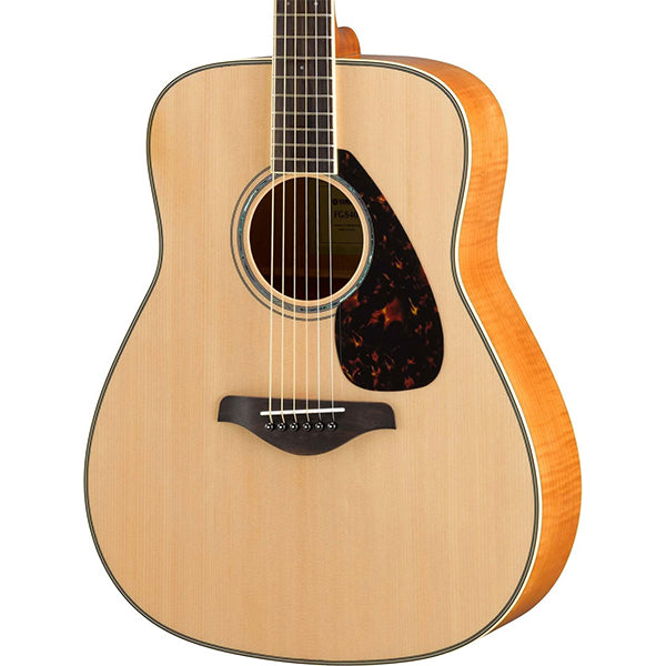 Yamaha FG840 41" Dreadnought Solid Sitka Spruce Top Acoustic Guitar Natural (FG 840)