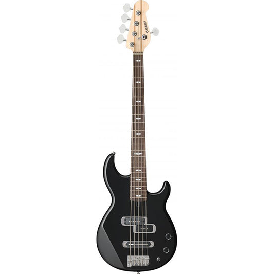 Yamaha BB425 5 String Alder SS Pickup Electric Bass Guitar - Black (BB 425)