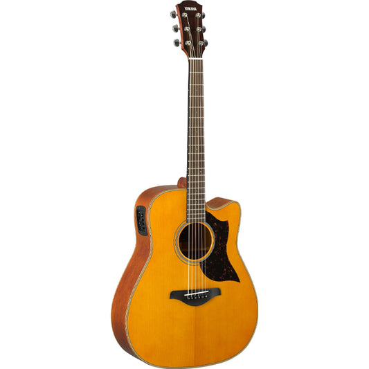 Yamaha A1M 41 Inch Solid Sitka Spruce With Acoustic Electric Guitar With Pickup