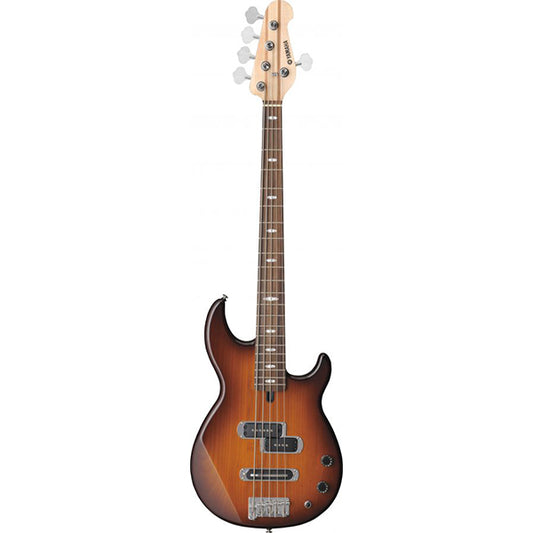 Yamaha BB425 5 String Alder SS Pickup Electric Bass Guitar - Tobacco Brown Sunburst (BB 425)
