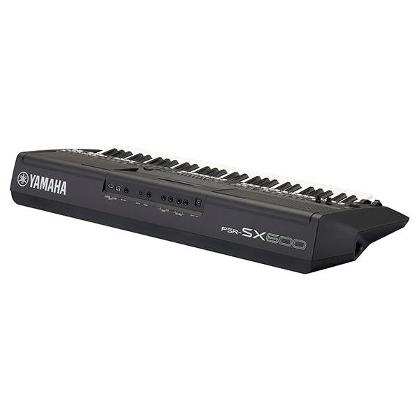 Yamaha PSR-SX600 61 Key Arranger Workstation Keyboard Intermediate Package (PSRSX600 PSR SX600)