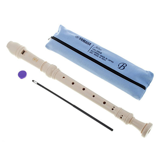 Yamaha YRA-28 BIII Recorder Alto Treble Recorder ABS Resin Key of F White (YRA28 YRA 28)