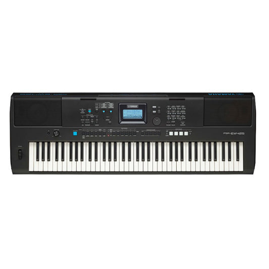 Yamaha PSR-EW425 76 Key Portable Keyboard Professional Bundle (PSREW425 PSR EW425)