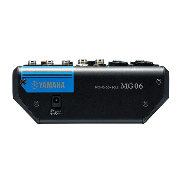 Yamaha MG06 6 Channel Analog Mixer with 2 Mic Preamp and EQ (MG 06 / MG6)