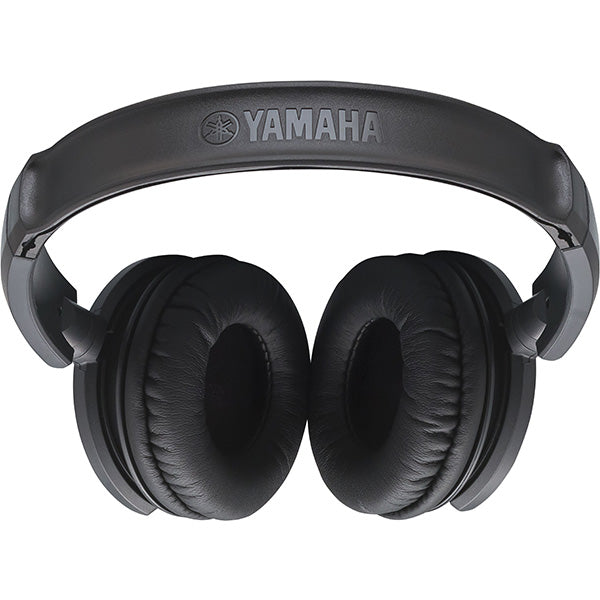 Yamaha HPH-100 Headphone Dynamic Closed Back Rotatable Headphones for Instrument Black (HPH100 HPH100B)