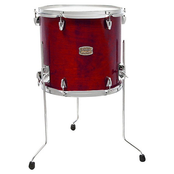 Yamaha SBP2F5 Stage Custom Birch 5 Piece Acoustic Drum Set Full Package with Single Pedal (Cranberry Red)