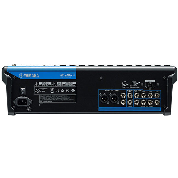 Yamaha MG20XU 20 Channel Analog Mixer Mixing Console with USB and Effect (MG20X MG 20XU)