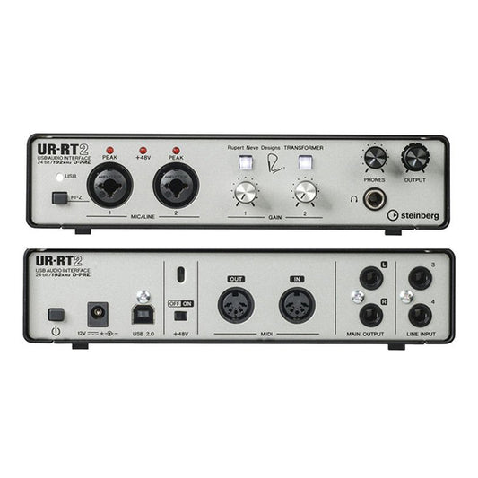Yamaha Steinberg UR-RT2 2-channel USB Audio Interface with 2 Rupert Neve Transformers Included Software (UR RT2)