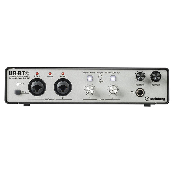 Yamaha Steinberg UR-RT2 2-channel USB Audio Interface with 2 Rupert Neve Transformers Included Software (UR RT2)