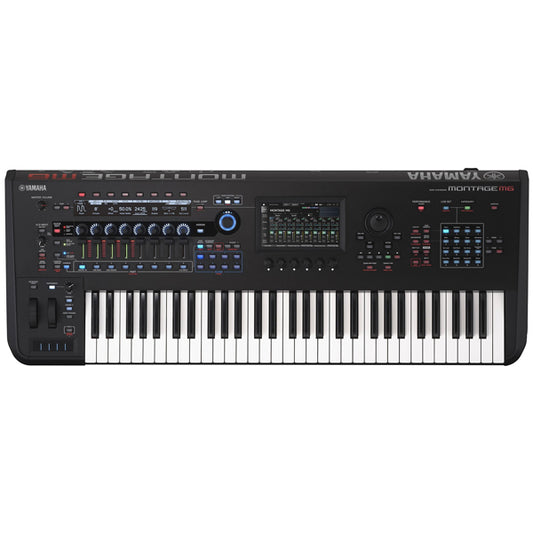 Yamaha Montage M6 61 Key Synthesizer Music Workstation FSX Keyboard - Intermediate Package