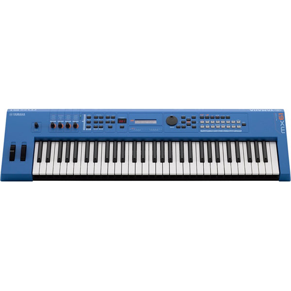 Yamaha MX61 Music Keyboard Blue Intermediate Package Production Station Synthesizer (MX 61)