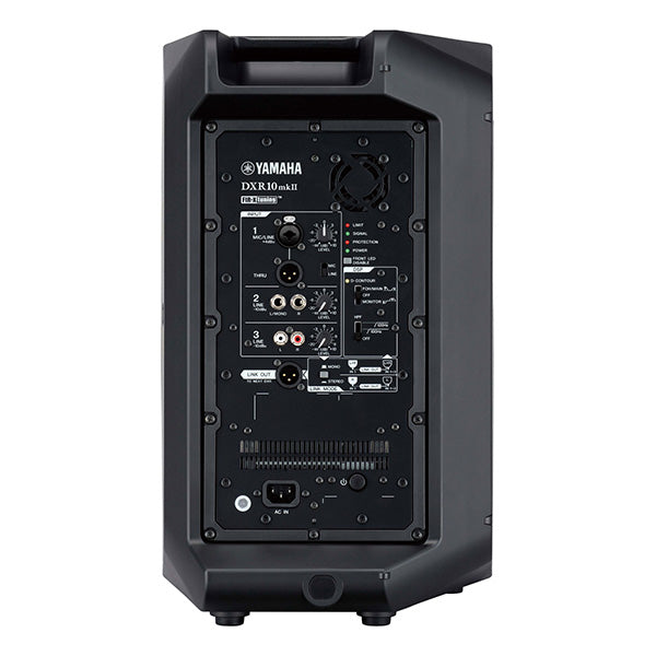 Yamaha DXR10 MKII 1100W 10" Powered Speaker 2 way Operation with Stand - Pair (DXR10MKII)