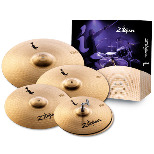Zildjian ILHPRO I Family Pro Gig Cymbal Pack - 14" Hihat / 16" & 18" Crash / 20" Ride
