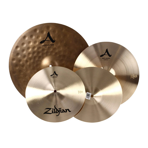 Zildjian ACITYP248 A Family Zildjian City Cymbal Pack - 12" Hihat / 14" Crash / 18" Ride