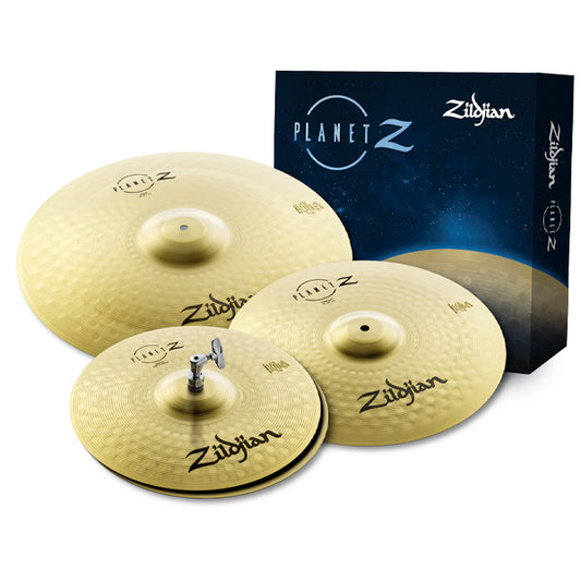 Zildjian ZP4PK Planet Z Complete Cymbal Pack - 14" HiHat 16" Crash 20" Ride