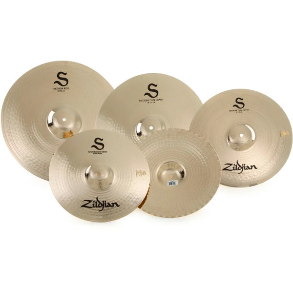 Zildjian S390 S Family Performer Cymbal Pack - 14" Hihat / 16 & 18" Crash / 20" Ride