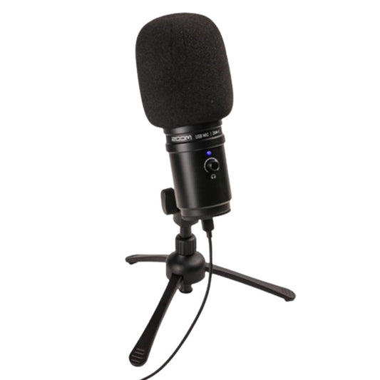 Zoom ZUM 2 USB Condenser Microphone with Supercardioid Mic With Headphone Output And 24 bit 96kHz Recording (ZUM2 ZUM 2)