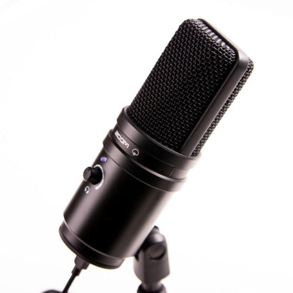 Zoom ZUM 2 USB Condenser Microphone with Supercardioid Mic With Headphone Output And 24 bit 96kHz Recording (ZUM2 ZUM 2)