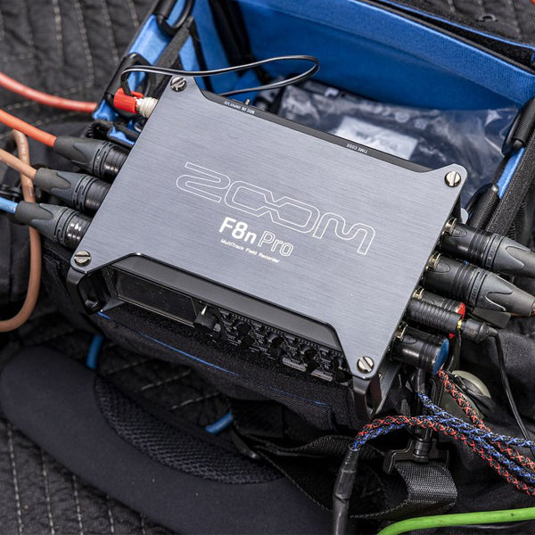 Zoom F8n Pro 8 Channel Multitrack Blockbuster Field Audio Recorder Mixer and USB Audio Interface