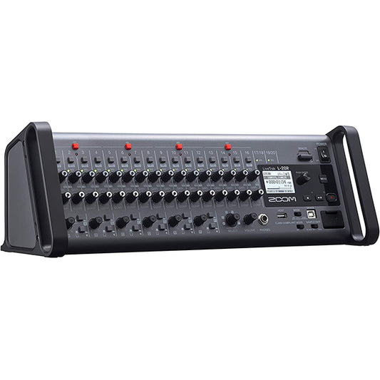 Zoom L20R 20 Channel 22 in 4 Out Portable Mixer and Recorder USB Audio Interface (L20 L-20R L 20R)