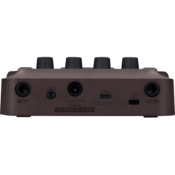 Zoom A1 Four Acoustic Instrument Multi Effect Processor Pedal and Drum Machine (A1Four)