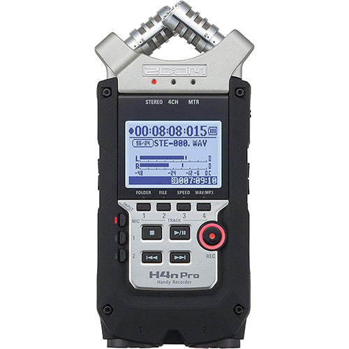 Zoom H4N Pro Handy Recorder Field Recorder 2x2 USB Mic Audio Interface (H4 H 4 4N)