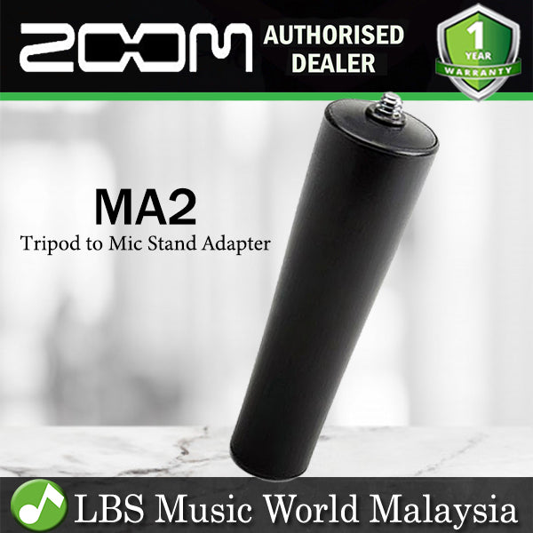 Zoom MA2 Tripod to Mic Stand Adaptor for Handy Recorders (MA-2)