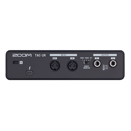 Zoom TAC-2R Thunderbolt Audio Interface Converter Mixer (TAC2R TAC 2R)