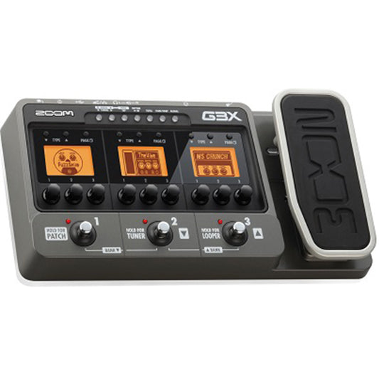 Clearance - Zoom G3X Guitar Multi Effects and Amplifier Simulator with Expression Pedal - Replace by G3Xn (G3 X)